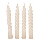 Mártott kis csavart gyertya ivori 150mm (db ár) 30db/csom