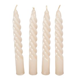 Mártott kis csavart gyertya ivori 150mm (db ár) 30db/csom