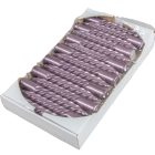 Metál kis csavart gyertya halvány lila 150mm (db ár) 30db/csom