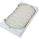 Metál kis csavart ivori (db ár) 30db/csom