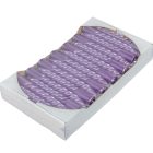 Metál kis csavart gyertya lila 150mm (db ár) 30db/csom