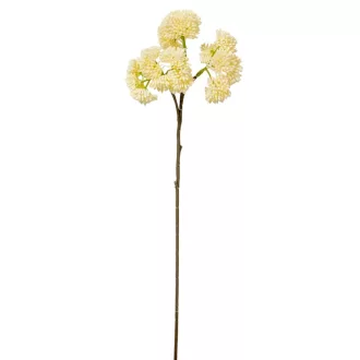 Díszítő ág krém M45cm 36db/#