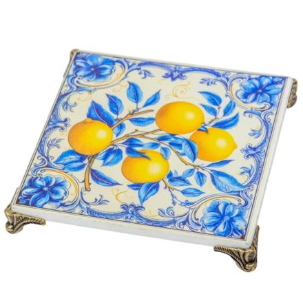 Mediterrán talpas alátét 13x13cm