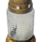 Kis henger üvegmécses arany 30gr 16,5cm 12db/#