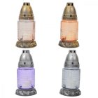 Kis henger üvegmécses lila,lazac,szürke,arany mix 30gr 16,5cm 12db/#