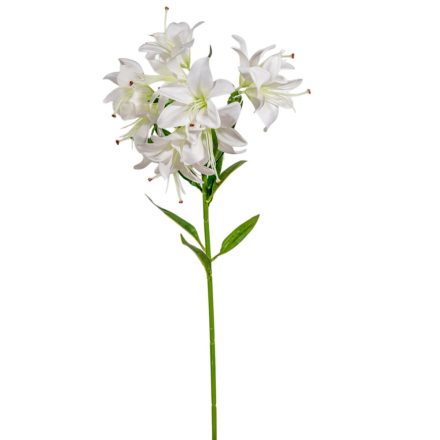 Liliom ág 10v. fehér M68cm 36db/#