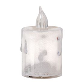 Gyertya LED-es meleg M6cm elemes