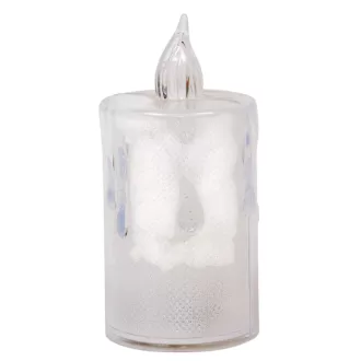 Gyertya LED-es meleg M7,8cm elemes