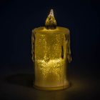 Gyertya LED-es meleg M7,8cm elemes