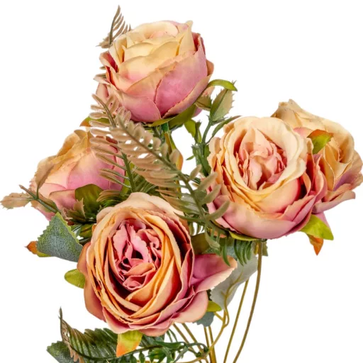 Rózsa csokor 6v. mix M31cm 24db/#