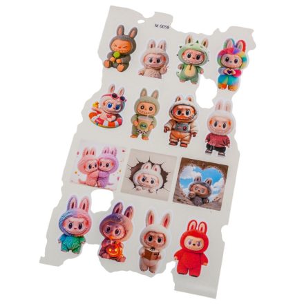 Matrica - Labubu 4,5cm 15db/lap