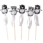 Pálcás plüss bagoly 5db/csom (db ár)