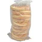 Szizállal cirokkal tekert széna alap barna 25cm