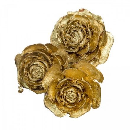 Cédrus rózsa metál arany 11dkg/csom