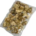 Cédrus rózsa metál arany 11dkg/csom