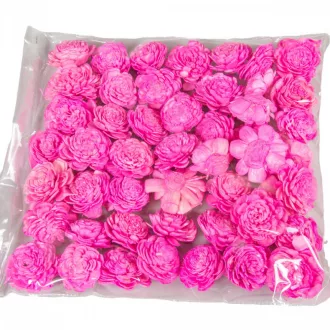 Ming boglárka pink 4cm 50db-os