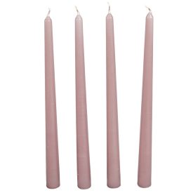 Mártott sziluett gyertya mályva 310 mm 4db/csom (db ár)