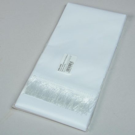 Koszorú szalag fehér sima 12x200cm 10db/csom (db ár)
