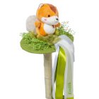 Ballagói csokor plüss figurával 30cm