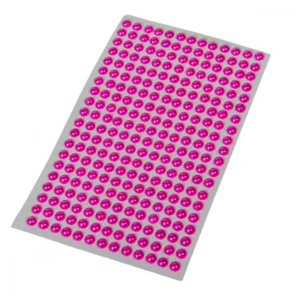 Matrica öntapadós gyönggyel pink