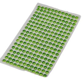 Matrica öntapadós gyönggyel zöld