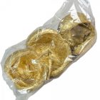 Budha dió metál arany 3db/csom