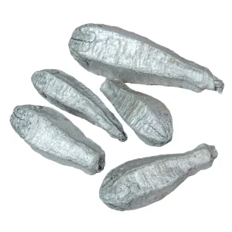 Mehogany pod metál ezüst 15db/csom