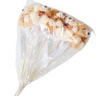 Pálcás plüss maci nyakkendővel 5db/ csom