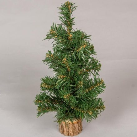Karácsonyfa dekor fatalppal  M35cm
