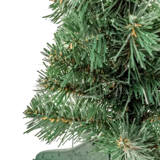 Karácsonyfa dekor fatalppal  M35cm