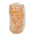 Szizállal tekert széna alap barna 25cm