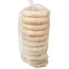 Szizállal tekert széna alap fehér 25cm