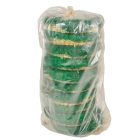 Szizállal tekert széna alap zöld 25cm