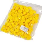 Ming boglárka vil. sárga 2cm 100db-os