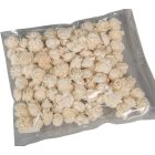 Ming boglárka 2cm 100db-os fehér