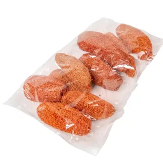 Luffa mini szárított terrakotta 9db-os