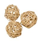 Vesszőlabda 4cm natúr 15db-os