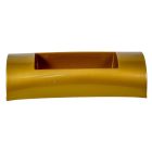 Műanyag domború tégla forma arany  30x13x6 cm