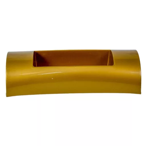 Műanyag domború tégla forma arany  30x13x6 cm