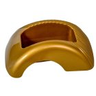 Műanyag domború tál mintás arany 22x16x8cm