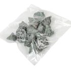 Lótusz kicsi 4-5cm falfestékes moss zöld 13db-os