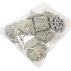 Lótusz 8-10cm falfestékes mud zöld 10db/csom