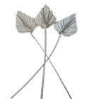 Pálma levél közepes falfestékes szürke 8db-os