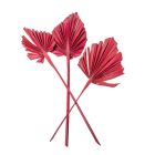 Pálma levél közepes burgundi 8db-os