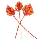 Pálma levél közepes terracotta 8db-os