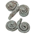 Kos szarv szárított falfestékes moss zöld 6db-os