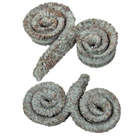 Kos szarv szárított falfestékes moss zöld 6db-os