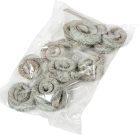 Kos szarv szárított falfestékes mud zöld 6db-os