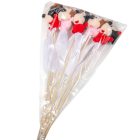 Pálcás plüss mickey egér 5db/csom (db ár)