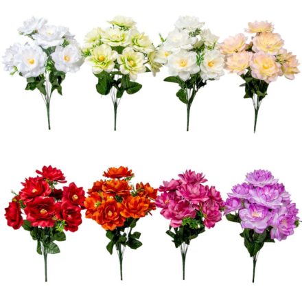 Tavirózsa csokor 9v. mix M45cm 24db/#